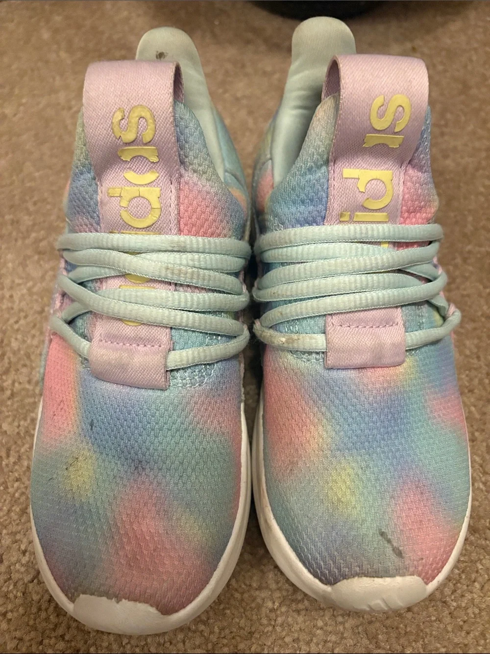 Girls Adidas cloudfoam slip on sneakers - Picture 7 of 7